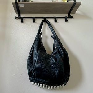 Alexander Wang | Black | Hardware Hobo Purse